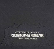 Philip Morris - Concours de Lausanne Chorgraphes Nouveaux